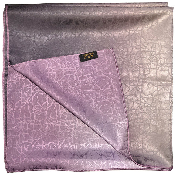 NWT Double Sided Silk Scarf 53"x53" Large Square Shawl Wrap XiangYunSha 36511 - Picture 8 of 11